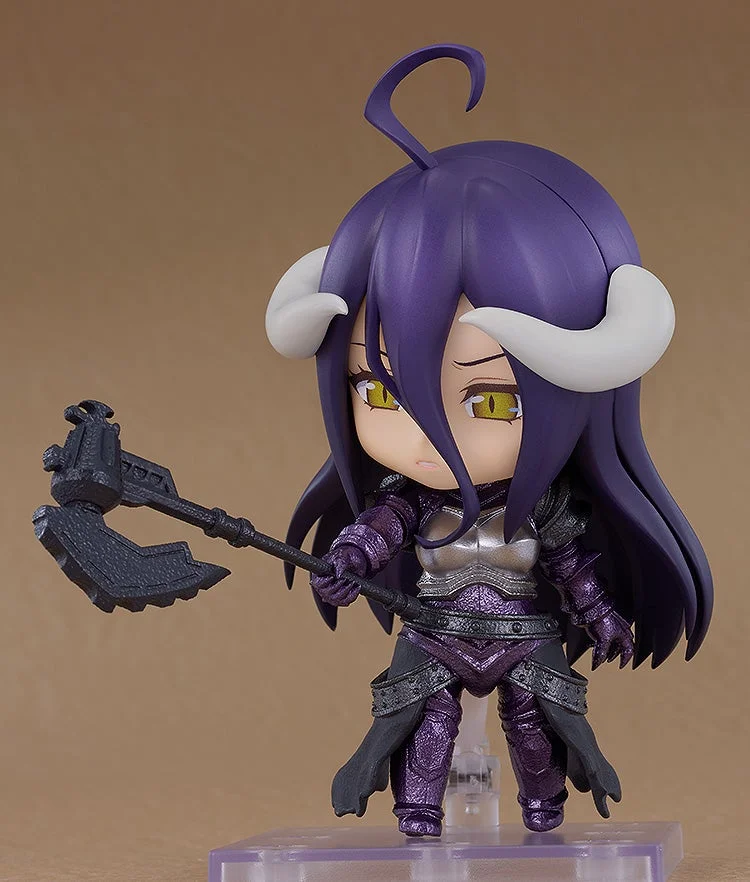 Figurine Albedo Ver. Armor de OVERLORD par Good Smile Company – Nendoroid Basic